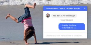 girl at beach (Do what you love to do!)